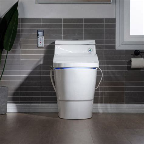 Woodbridge T 0008 Luxury Bidet Toilet Elongated One Piece Toilet With