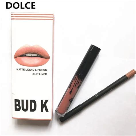 2017 Bud K Brand Hot Liquid Matte Lipstick Lips Pencil Makeup Lasting Lip Tint Waterproof Mate