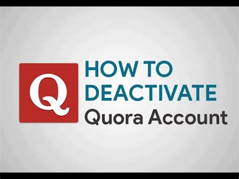 How To Deactivate Quora Account Find Steps To Delete Your Quora
