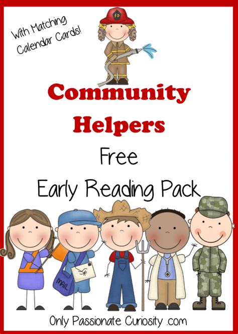 Free Community Helpers Printables Aulaiestpdm Blog