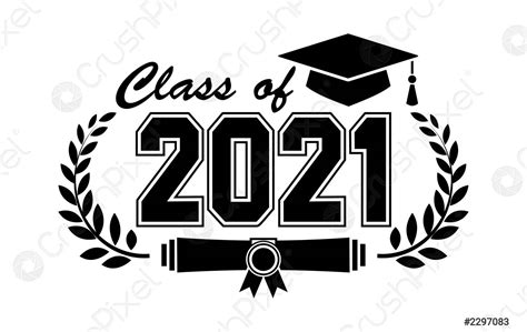 Check spelling or type a new query. 2021 graduate class logo - stock vector | Crushpixel