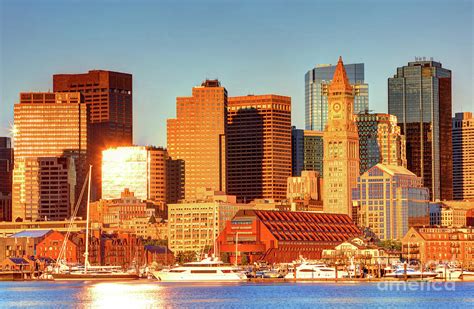 Downtown Boston Massachusetts Skyline Photograph By Denis Tangney Jr