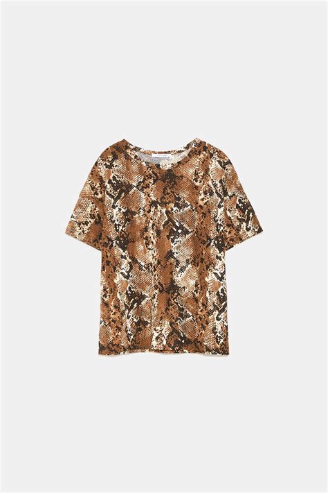Image 7 of PRINTED T-SHIRT from Zara | Tシャツ プリント, Tシャツ, プリント