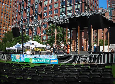 Battery Park Concert Series Stage Design Portable Staging Stage