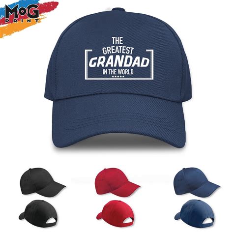 Grandad T Cap Funny Grandpa Hat Best Grandfather Baseball Cap Fathers Day Dad Birthday T