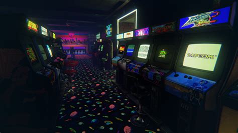 Download Retro Gaming Wallpaper - 90s Arcade On Itl.cat