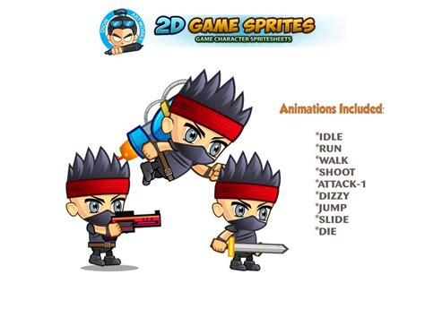 Pirate 2d Game Character Sprites By Dionartworks Codester