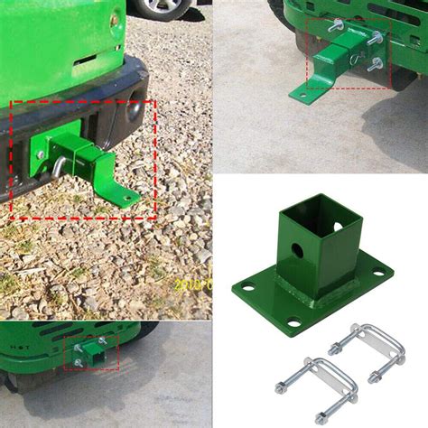 Updated Zero Turn Lawn Trailer Mower Hitch Rear For John Deere Z225