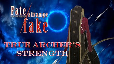 Fate anime series fan art manga movie posters pictures life sleeve photos manga comics. Fate Strange Fake | A Servant That Surpasses Gilgamesh? True Archer Hercules Power Breakdown ...
