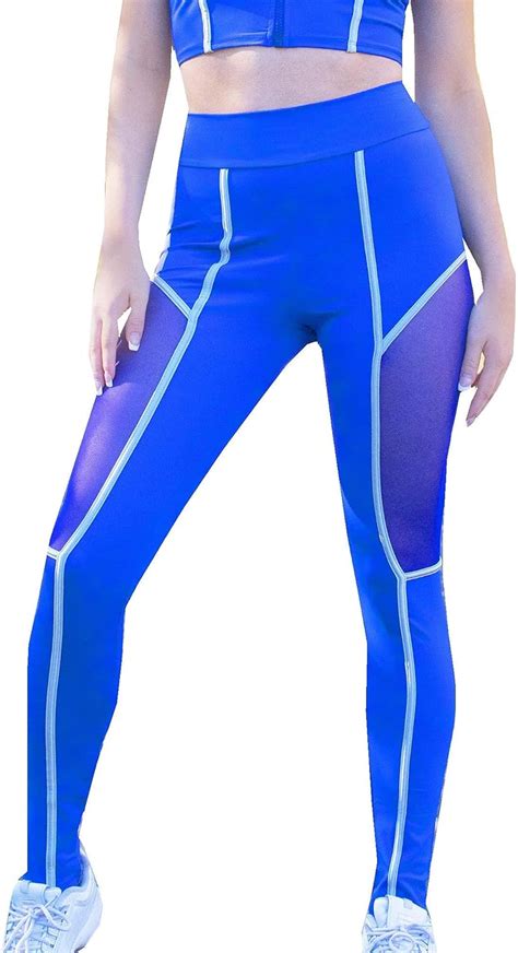 Runner Island Womens Hyperspace Workout Leggings With High