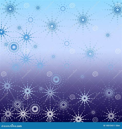 Christmas Abstract Snowflakes Stock Illustration Illustration Of