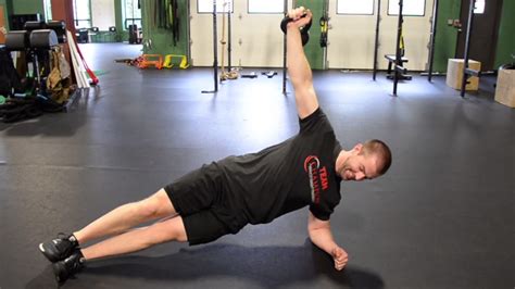 Side Plank With Kb Hold Youtube
