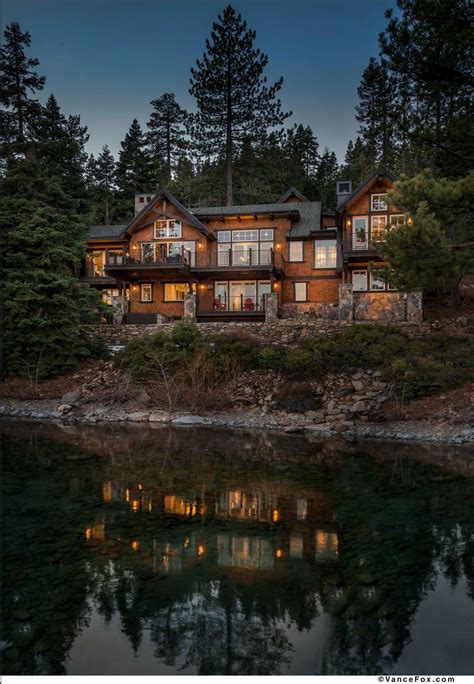 Beautiful Rustic Lakefront Home Tucked Away On The Shores Of Lake Tahoe