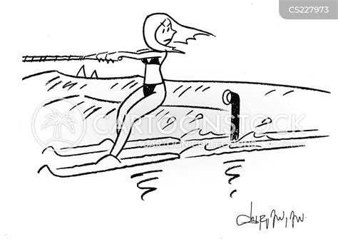 Water Ski Cartoons And Comics Funny Pictures From Cartoonstock