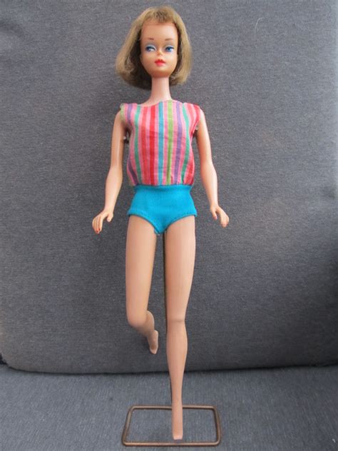 Barbie Mattel Barbie With Lifelike Bendable Legs American Girl 1964 1965 Catawiki