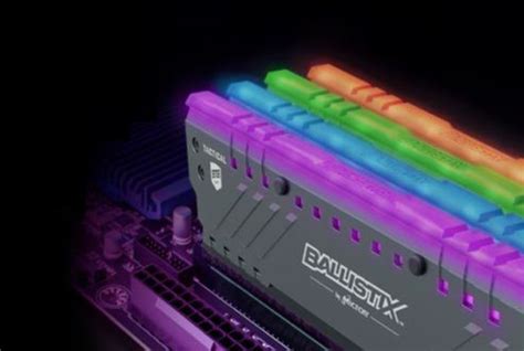 Ballistix Announces Tactical Tracer Ddr4 Rgb Gaming Memory Modules