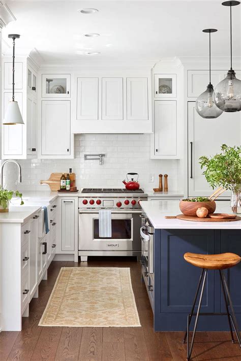 Two Tone Kitchen Cabinets Embrace Contrast And Eschew Uniformity