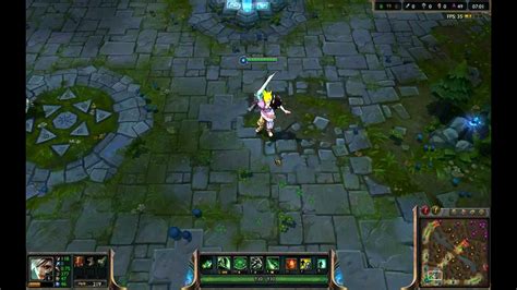 HD League Of Legends Custom Skin Preview Sexy Pink Riven YouTube