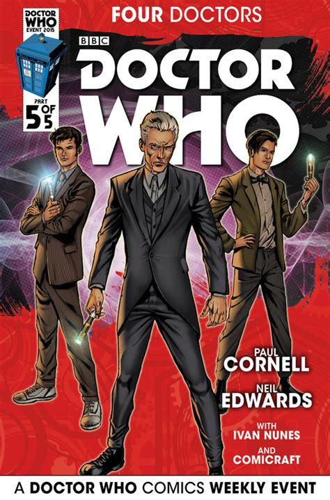 doctor who 2015 event the four doctors 1 5 2015 complete books graphic novels comics