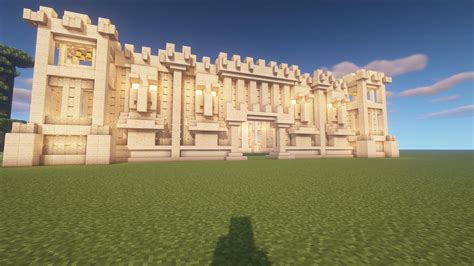Build A Desert Castle What Do You Think Of The Wall Design Rminecraft