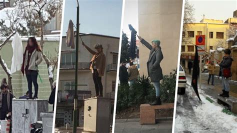 دستگیری ۳۰۰ نفر در ایران که بر ضد حجاب اجباری کمپاین می کردند
