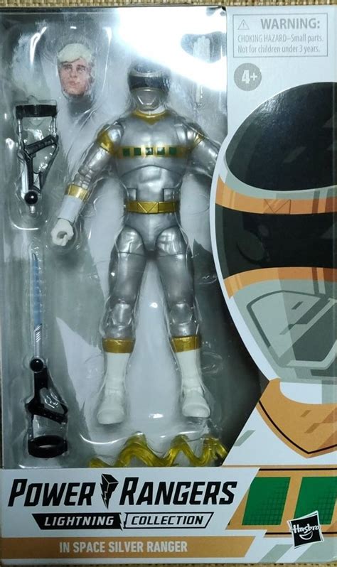 First Look At Power Rangers Lightning Collection In Space Silver Ranger