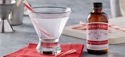 This Refreshing Vodka Cocktail Made With Nielsen Massey Pure Peppermint