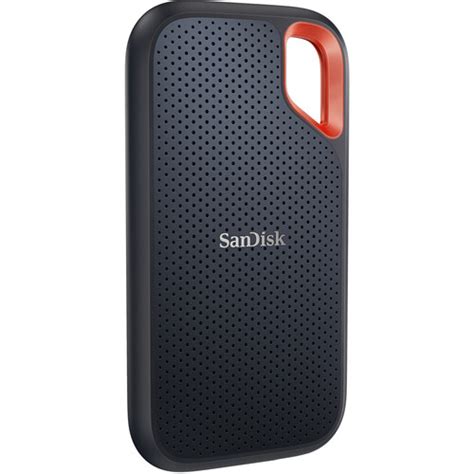 sandisk 2tb extreme portable ssd v2 black sdssde61 2t00 g25