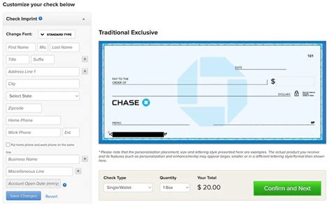How To Order Checks From Chase Online Phone Prices 2018