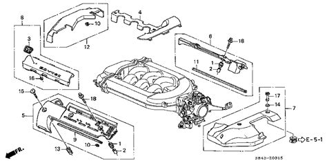 Remove Intake Manifold 2003 Honda Accord
