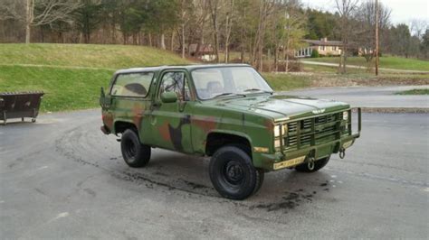 1983 Chevrolet K5 Military Blazer M1009 For Sale In Brookville Indiana