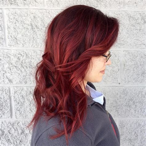 Beautiful Cherry Red Hair Color By Jessica