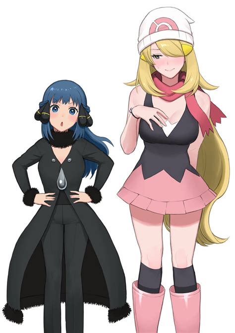 Dawn And Cynthia Swapping Outfit Rpokemonmasters
