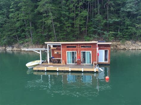 Floating House On Fontana Lake Is Atlanta Expats Dream Come True