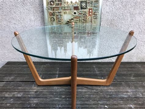 Danish Style Glass Top Teak Coffee Table Shop with afterpay on eligible items.