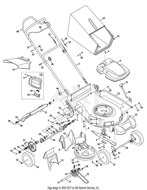 Mtd 12a 18m7002 2010 Parts Diagram For General Assembly 12a 18m7
