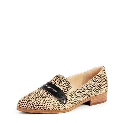 Looking for something stylish and cute? Leopard Print Slip-on Flat Penny Loafers for Women for ...