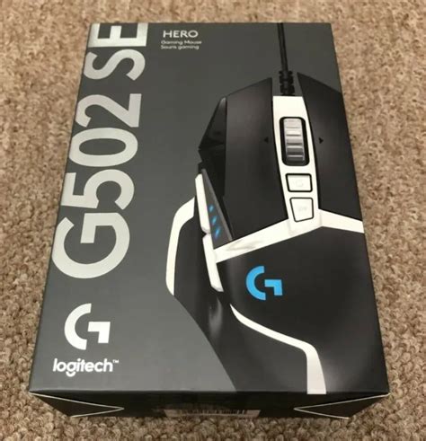 Logitech G502 Hero Se Wired Optical Gaming Mouse W Rgb Lighting Black