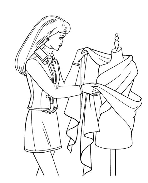 Choose your favorite clothes coloring page and start coloring. Fashion Coloring Pages