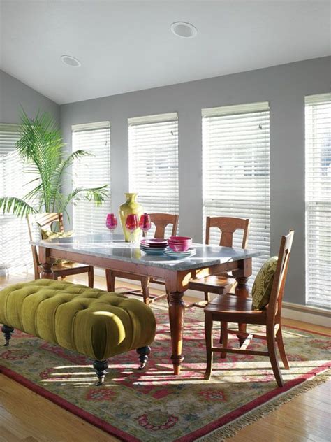 Paint color inspiration for dining rooms. Walls painted in Sherwin-Williams paint color Gray Matters ...