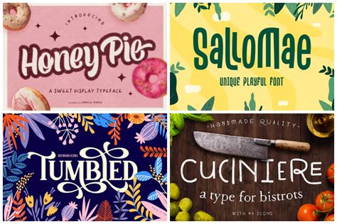 Image Result For Foodie Fonts Food Typography Design