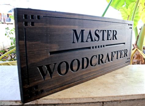Woodworking Sign