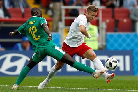Mecz Polska Senegal Mistrzostwa Świata W Piłce Nożnej Rosja 2018
