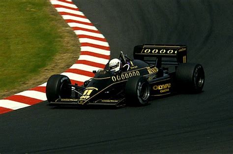 Lotus 97t Renault V6 Turbo F1 Race Car Driven By Ayrton Senna In 1985