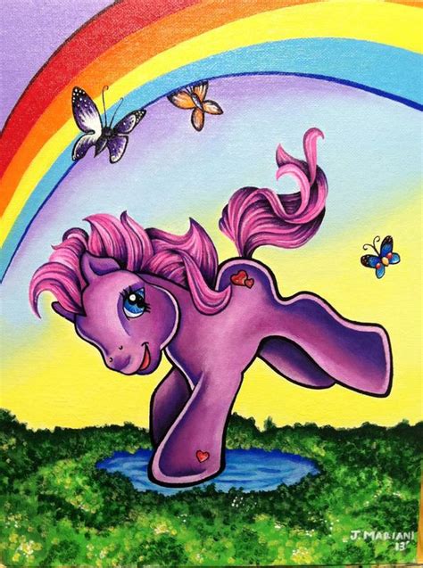 My Little Pony By Justin Mariani Original Art
