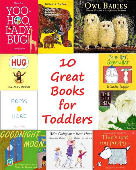 Ten Great Picture Books For Toddlers Toddler Books Books Picture Book