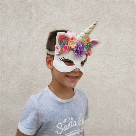 Unicorn Mask Halloween Felt Unicorn Mask T For Kids Unicorn