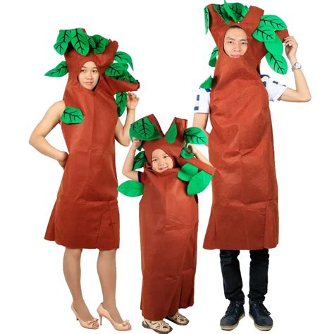 Free Shipping Tree Costume Cosplay Adult Halloween Costume Party