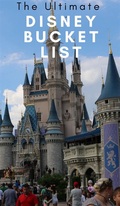 Disney Bucket List 25 Things To Do At Magic Kingdom Frugal Navy Wife