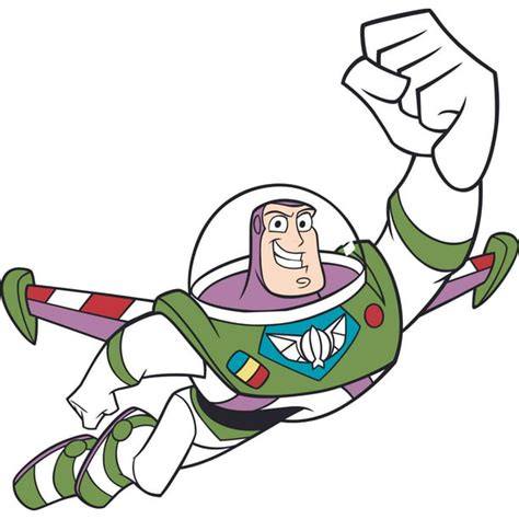 The Buzz Lightyear Toy Story Cartoon Customized Name Wall Decal
